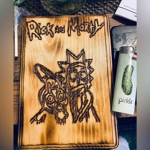 Wood burned plaques